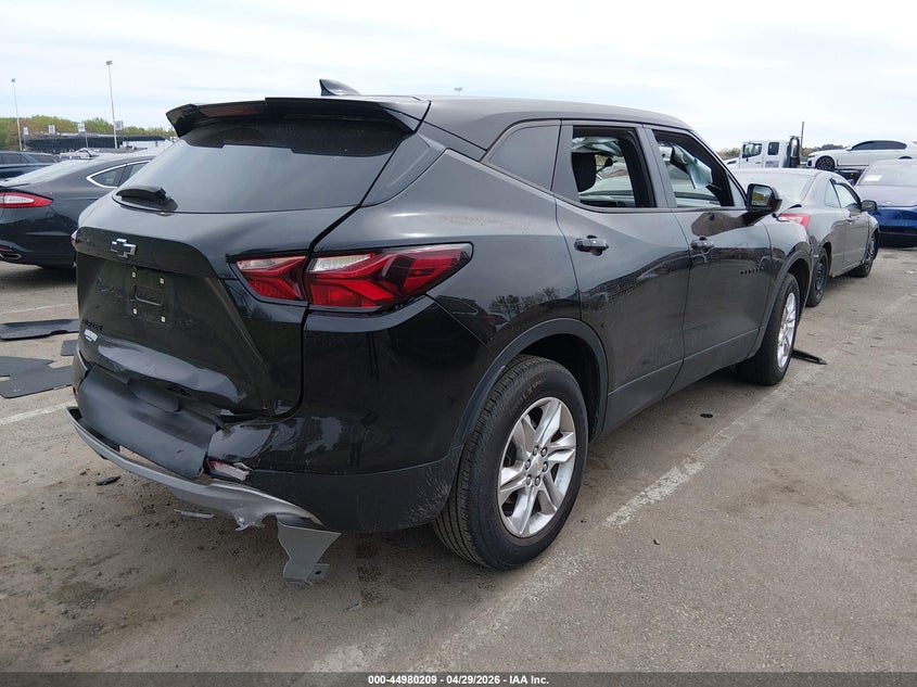 2021 Chevrolet Blazer VIN 3GNKBCRS2MS585100 IAAI salvage auction — FRONT END, Salvage Title, sold $1,600 on 2026-07-26 (photo 4)