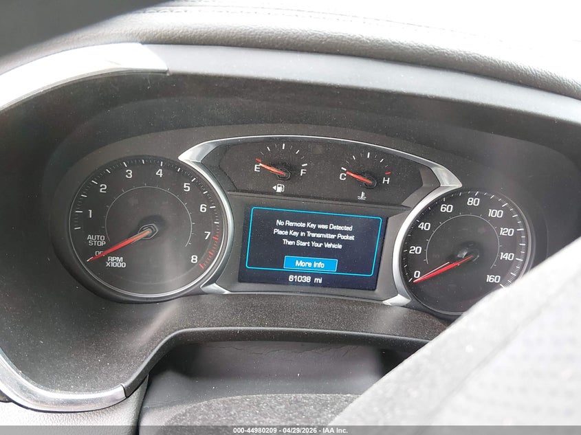 2021 Chevrolet Blazer VIN 3GNKBCRS2MS585100 IAAI salvage auction — FRONT END, Salvage Title, sold $2,400 on 2026-07-27 (photo 7)