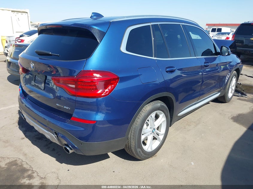 2020 BMW X3 VIN 5UXTY3C02L9C63305 IAAI salvage auction — FRONT END, Salvage (Arizona), sold $5,725 on 2026-07-07 (photo 4)