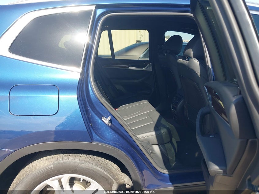 2020 BMW X3 VIN 5UXTY3C02L9C63305 IAAI salvage auction — FRONT END, Salvage (Arizona), sold $5,725 on 2026-07-07 (photo 8)
