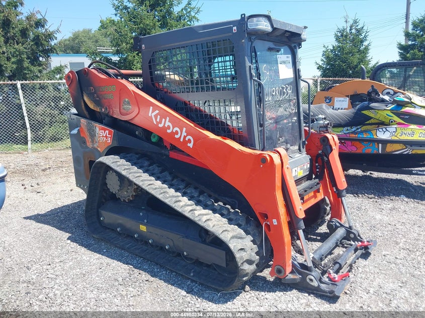 2025 Kubota Track loader VIN KBCZ065CES1K17013 IAAI salvage auction — Burn Engine, Bill Of Sale (Indiana), sold $2,550 on 2026-07-22 (photo 1)