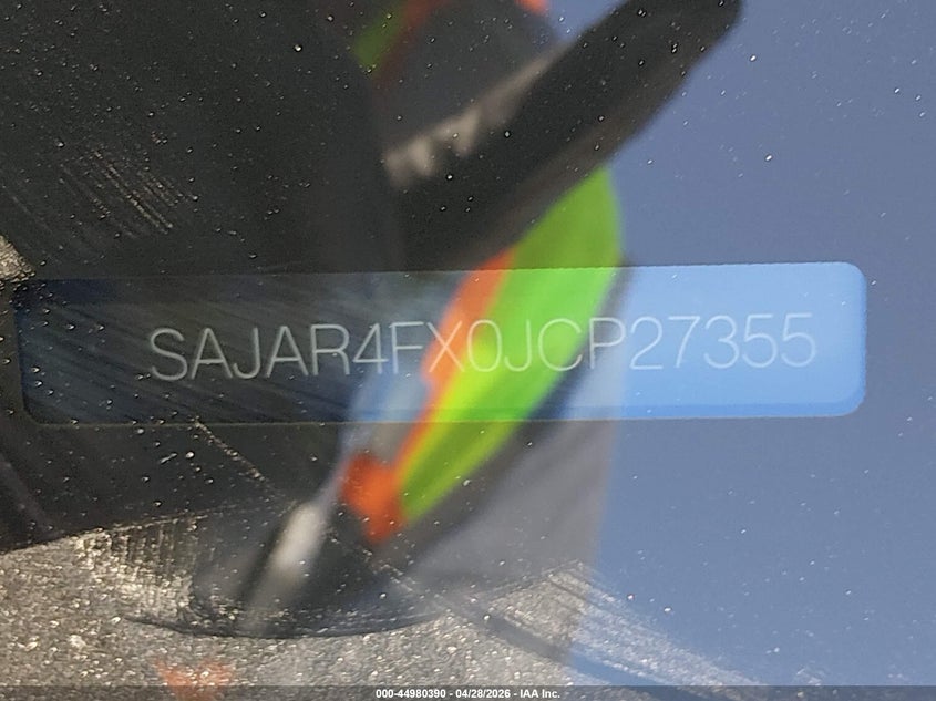2018 Jaguar Xe VIN SAJAR4FX0JCP27355 IAAI salvage auction — LEFT SIDE, Salvage (Nevada), sold $3,400 on 2026-07-10 (photo 9)
