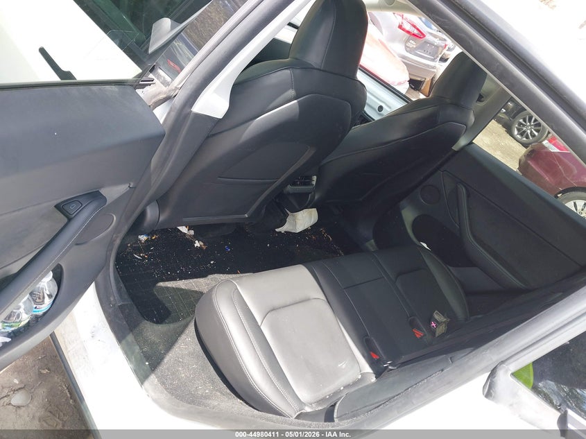 2023 Tesla Model y VIN 7SAYGDEF1PF797800 IAAI salvage auction — RIGHT SIDE, Salvage (Massachusetts), sold $12,100 on 2026-07-09 (photo 8)