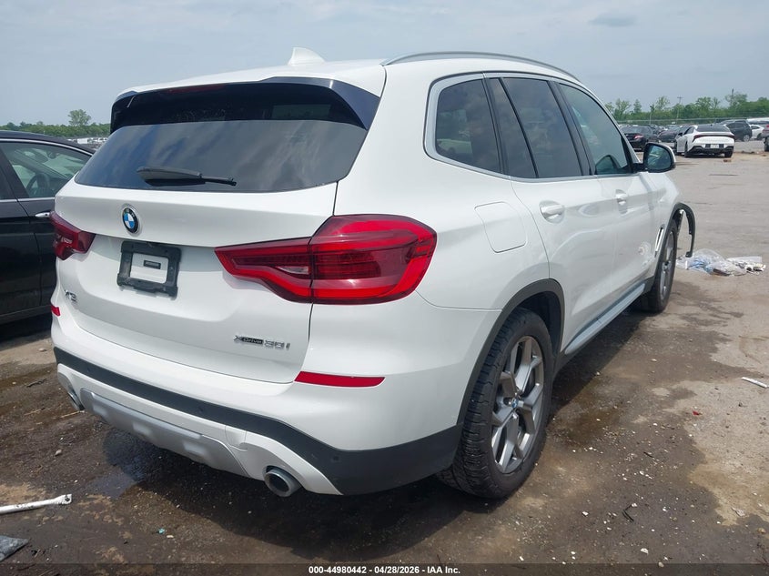 2020 BMW X3 VIN 5UXTY5C06L9D42469 IAAI salvage auction — FRONT END, Salvage Title, sold $13,250 on 2026-07-07 (photo 4)