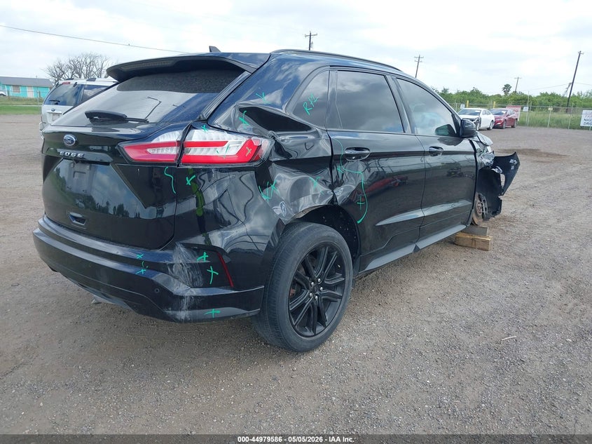 2024 Ford Edge VIN 2FMPK4J90RBA08720 IAAI salvage auction — SIDE, Original (Texas), sold $8,150 on 2026-07-28 (photo 4)