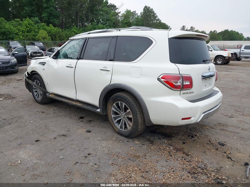 2018 Nissan Armada VIN JN8AY2ND3JX000558 IAAI salvage auction — FRONT END, Salvage Title, sold $1,900 on 2026-07-08 (photo 3)