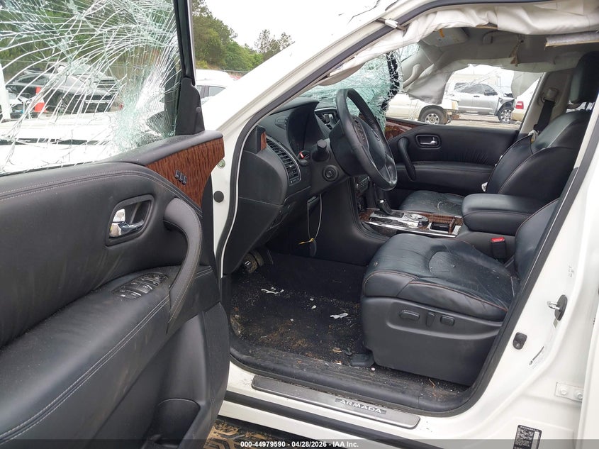 2018 Nissan Armada VIN JN8AY2ND3JX000558 IAAI salvage auction — FRONT END, Salvage Title, sold $1,900 on 2026-07-08 (photo 5)
