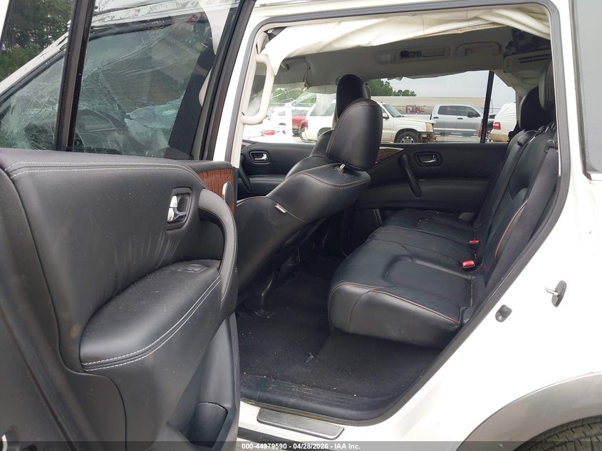 2018 Nissan Armada VIN JN8AY2ND3JX000558 IAAI salvage auction — FRONT END, Salvage Title, sold $1,900 on 2026-07-08 (photo 8)