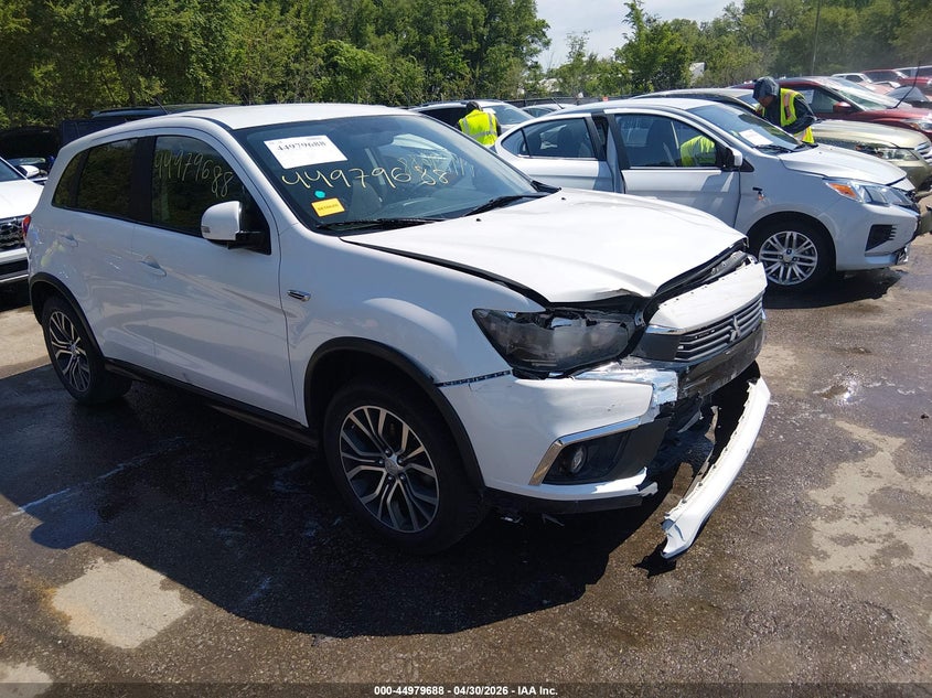 2016 Mitsubishi Outlander sport VIN JA4AR3AU3GZ044524 IAAI salvage auction — FRONT END, Salvage (Missouri), sold $1,575 on 2026-07-24 (photo 1)