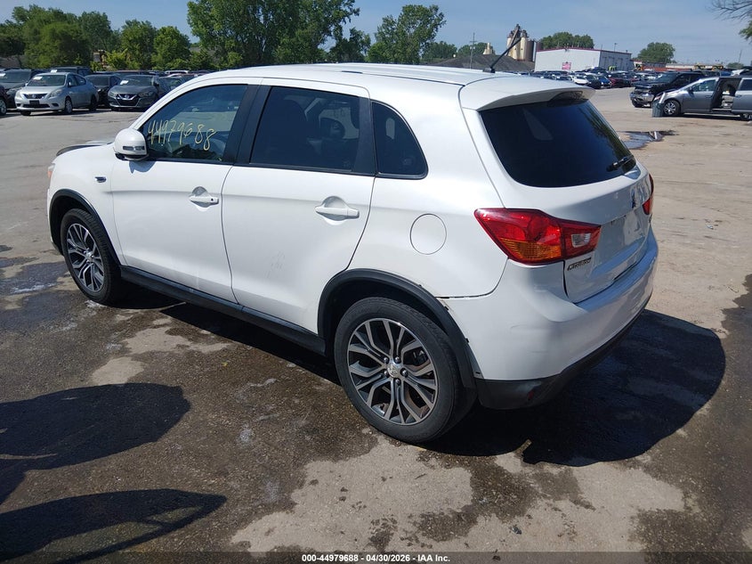 2016 Mitsubishi Outlander sport VIN JA4AR3AU3GZ044524 IAAI salvage auction — FRONT END, Salvage (Missouri), sold $1,575 on 2026-07-24 (photo 3)