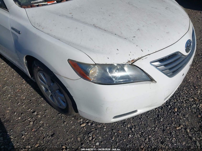 2007 Toyota Camry hybrid VIN JTNBB46K673003489 IAAI salvage auction — FRONT & REAR, Bill Of Sale (New York), sold $425 on 2026-07-14 (photo 6)