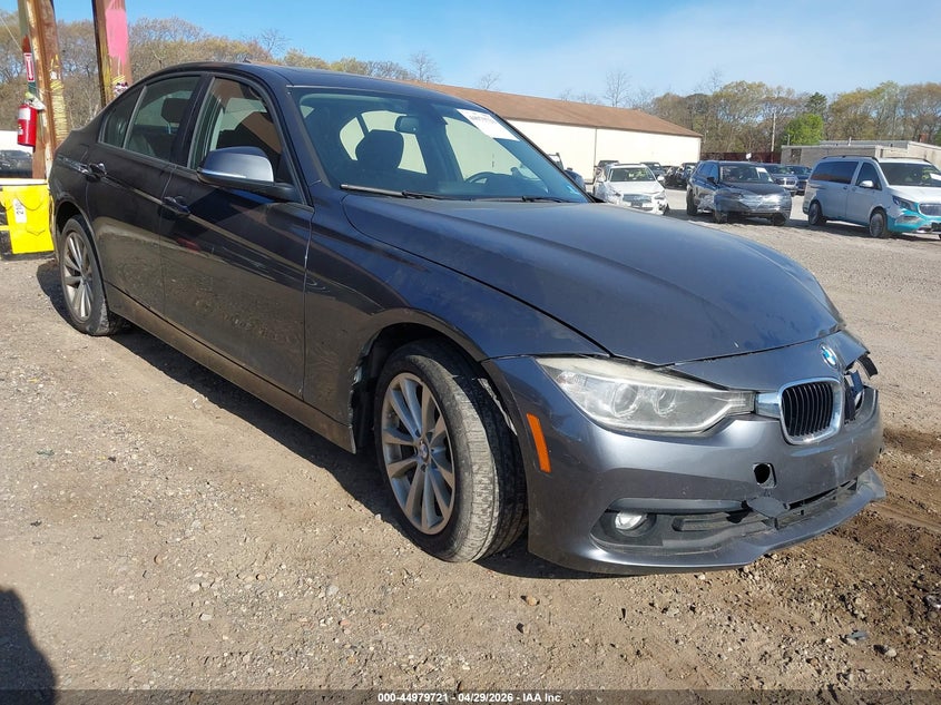 2018 BMW 3er VIN WBA8A3C51JK763804 IAAI salvage auction — FRONT END, Mv-907A (New York), sold $2,400 on 2026-07-24 (photo 1)