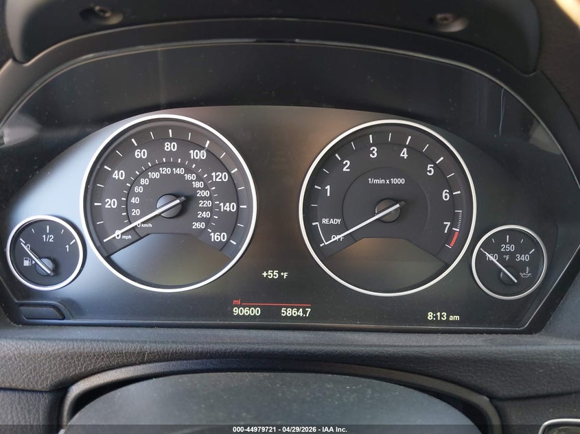 2018 BMW 3er VIN WBA8A3C51JK763804 IAAI salvage auction — FRONT END, Mv-907A (New York), sold $2,400 on 2026-07-24 (photo 7)