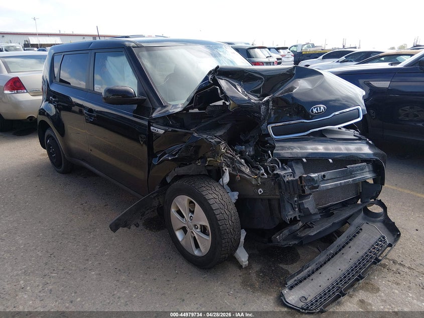 2015 Kia Soul VIN KNDJN2A29F7127329 IAAI salvage auction — FRONT & REAR, Salvage (Colorado), sold $400 on 2026-07-07 (photo 1)