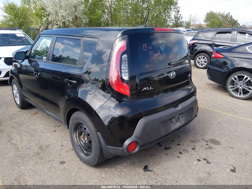 2015 Kia Soul VIN KNDJN2A29F7127329 IAAI salvage auction — FRONT & REAR, Salvage (Colorado), sold $400 on 2026-07-07 (photo 3)