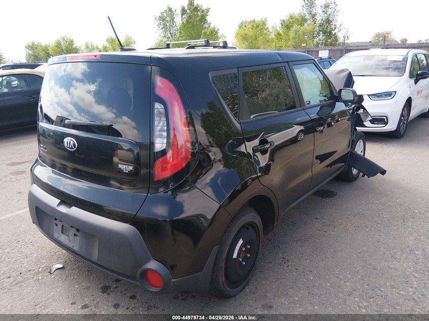 2015 Kia Soul VIN KNDJN2A29F7127329 IAAI salvage auction — FRONT & REAR, Salvage (Colorado), sold $400 on 2026-07-07 (photo 4)