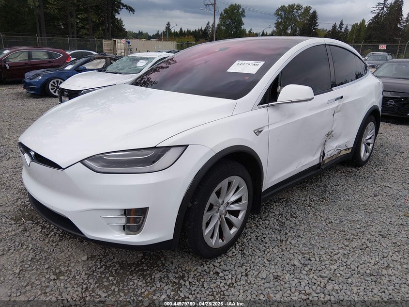 2016 Tesla Model x VIN 5YJXCAE21GF014507 IAAI salvage auction — SIDE, Bill Of Sale (Washington), sold $6,100 on 2026-07-22 (photo 2)