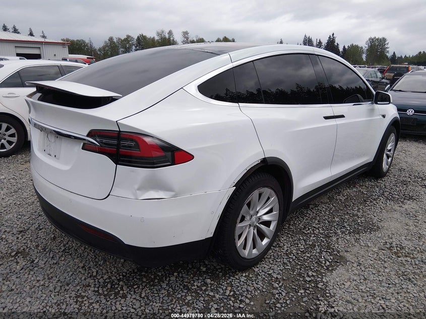 2016 Tesla Model x VIN 5YJXCAE21GF014507 IAAI salvage auction — SIDE, Bill Of Sale (Washington), sold $6,100 on 2026-07-22 (photo 4)