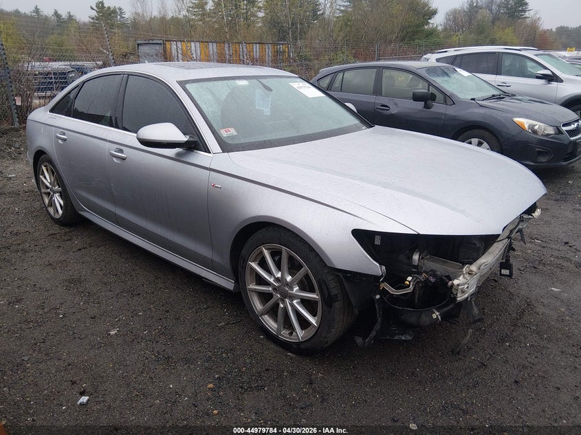 2017 Audi A6 VIN WAUF8AFC8HN101566 IAAI salvage auction — FRONT END, Salvage (Massachusetts), sold $25 on 2026-07-24 (photo 1)