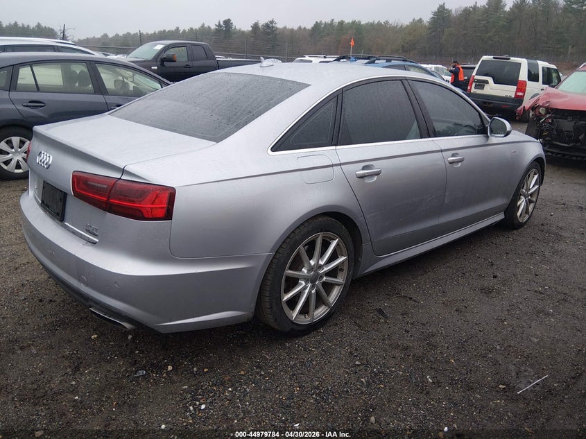 2017 Audi A6 VIN WAUF8AFC8HN101566 IAAI salvage auction — FRONT END, Salvage (Massachusetts), sold $25 on 2026-07-24 (photo 4)