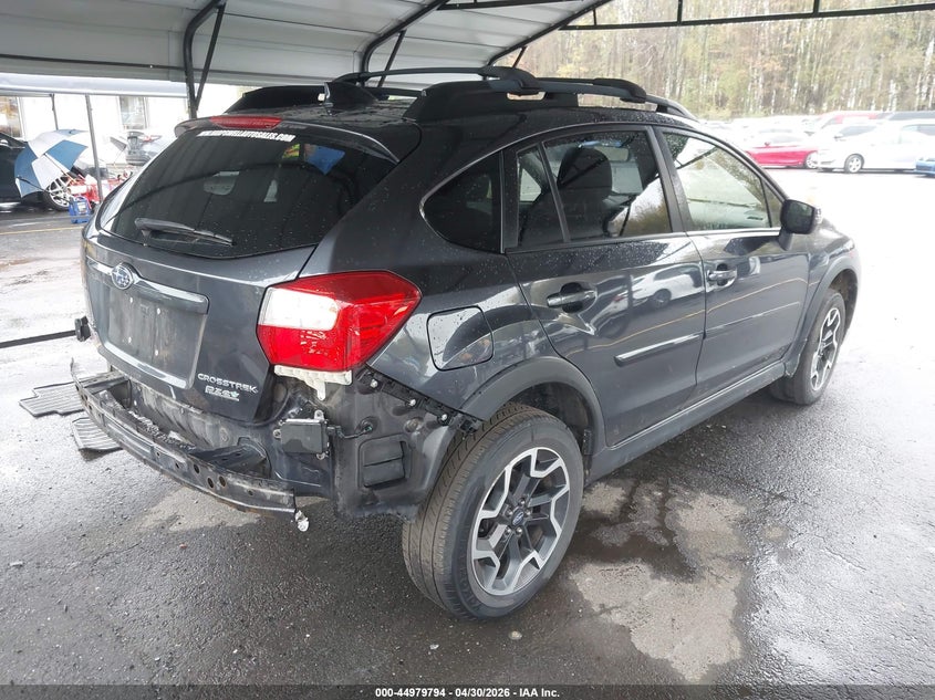 2017 Subaru Xv VIN JF2GPAKCXHH235625 IAAI salvage auction — REAR END, Salvage Title, sold $2,450 on 2026-07-23 (photo 4)