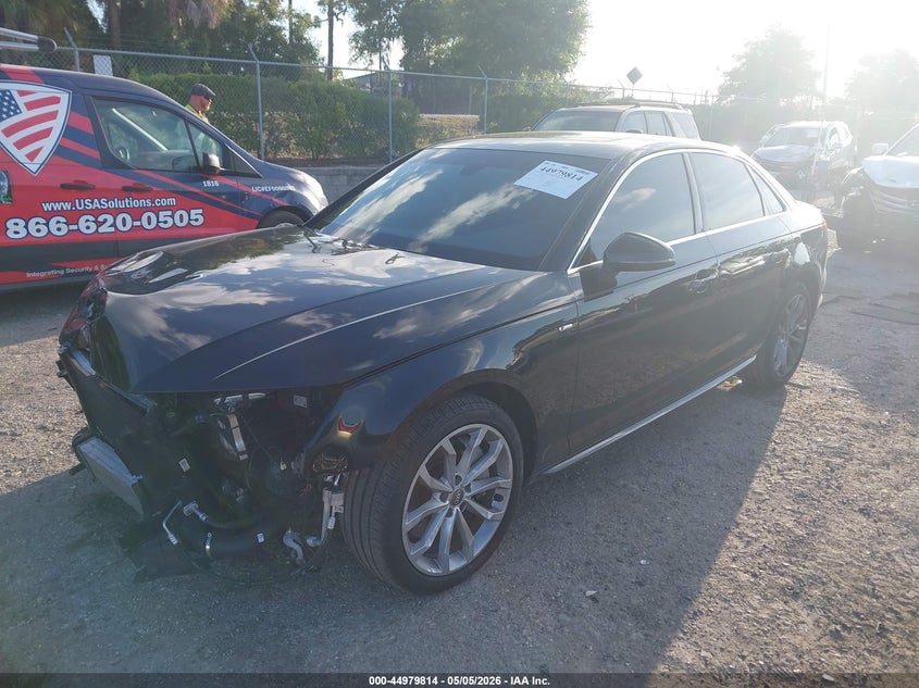 2019 Audi A4 VIN WAUENAF46KA074315 IAAI salvage auction — FRONT END, Mv-907A (New York), sold $6,200 on 2026-07-09 (photo 2)