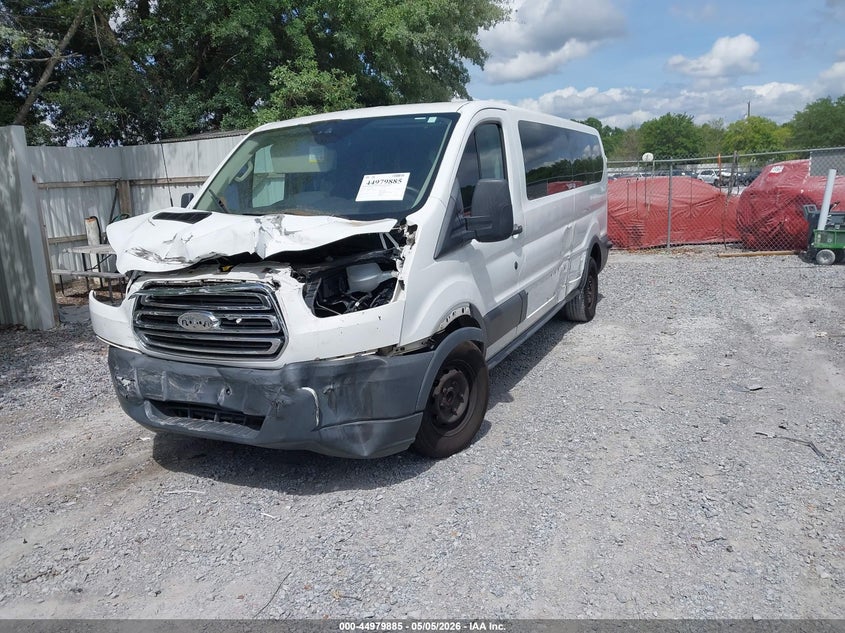 2015 Ford Transit VIN 1FBZX2ZM1FKA37483 IAAI salvage auction — FRONT END, Salvage Title, sold $2,400 on 2026-08-15 (photo 2)