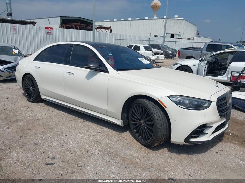 2023 Mercedes-benz S-klasse VIN W1K6G6DB7PA191284 IAAI salvage auction — LEFT SIDE, Salvage Title, sold $26,250 on 2026-07-23 (photo 1)