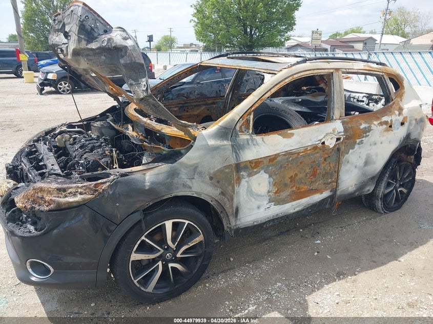 2017 Nissan Rogue VIN JN1BJ1CR0HW106434 IAAI salvage auction — ALL OVER, Junk (Illinois), sold $250 on 2026-07-07 (photo 6)