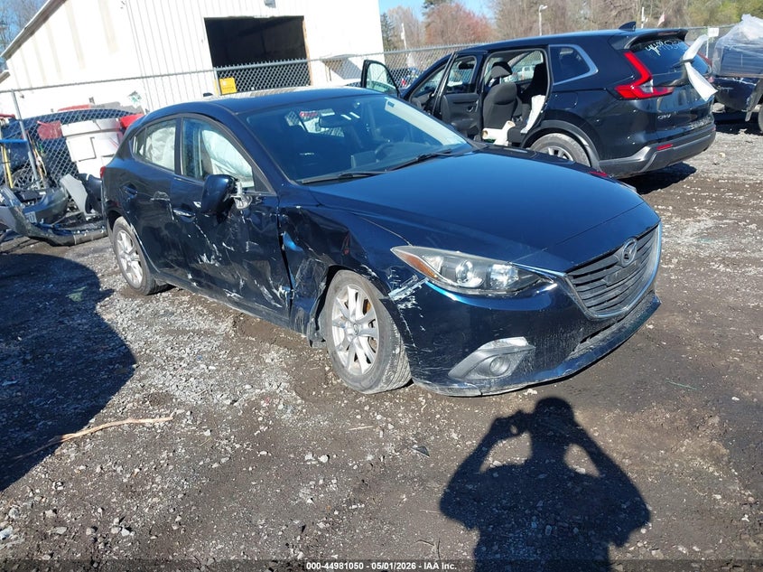 2015 Mazda 3 VIN JM1BM1M7XF1233770 IAAI salvage auction — RIGHT SIDE, Salvage Title, sold $1,275 on 2026-09-15 (photo 1)