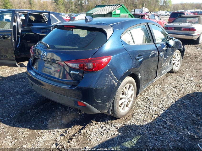 2015 Mazda 3 VIN JM1BM1M7XF1233770 IAAI salvage auction — RIGHT SIDE, Salvage Title, sold $1,275 on 2026-09-15 (photo 4)