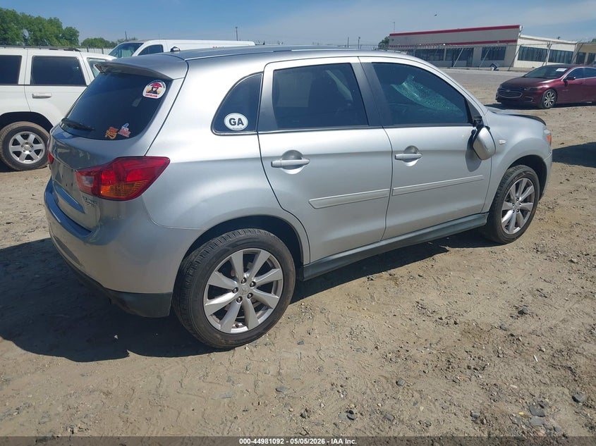 2014 Mitsubishi Outlander VIN 4A4AP3AU0EE025857 IAAI salvage auction — FRONT END, Wait Title, sold $1,100 on 2026-08-23 (photo 4)