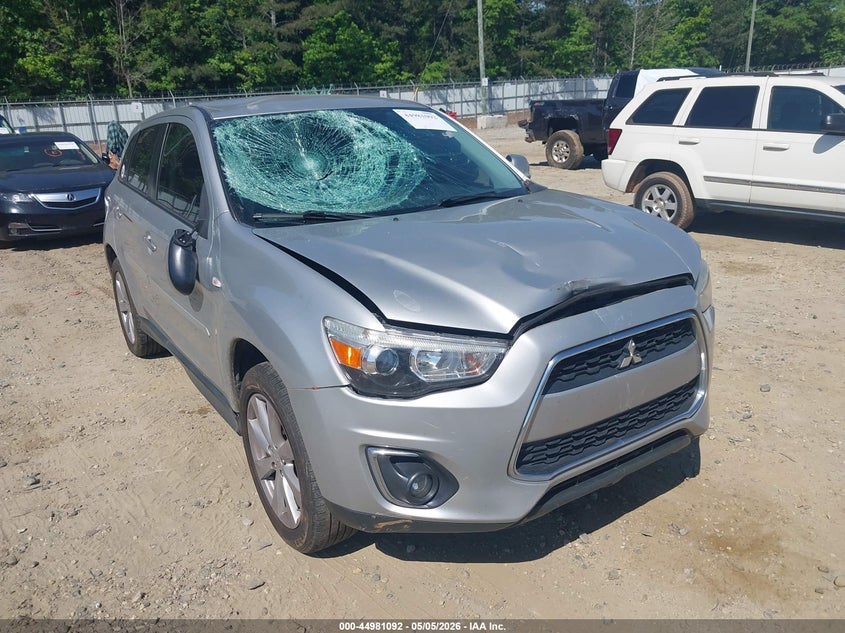 2014 Mitsubishi Outlander VIN 4A4AP3AU0EE025857 IAAI salvage auction — FRONT END, Wait Title, sold $1,100 on 2026-08-23 (photo 6)