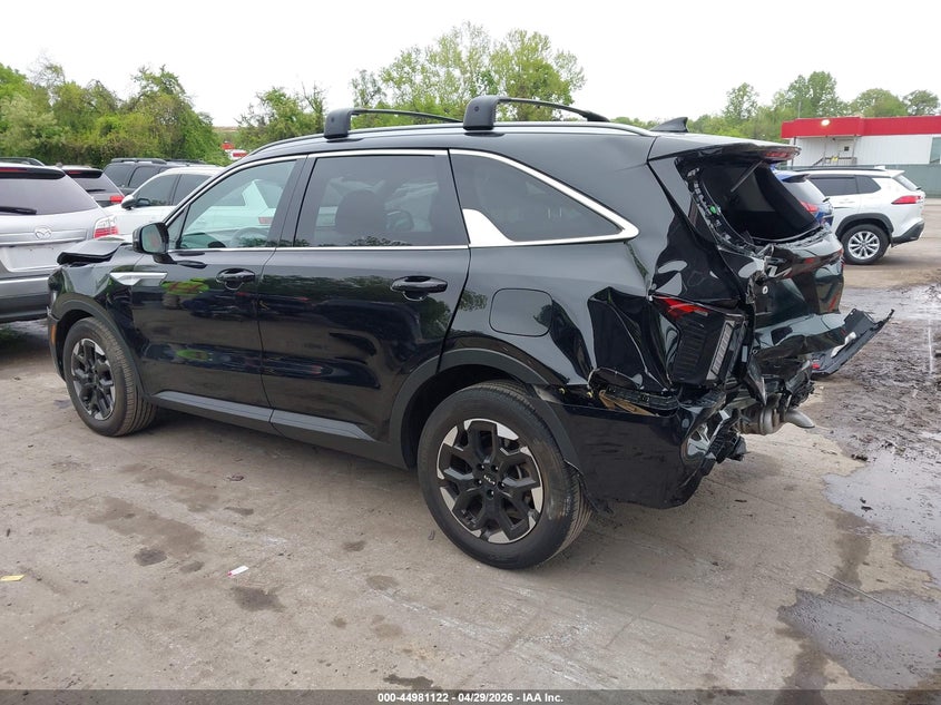2024 Kia Sorento VIN 5XYRL4JC9RG282869 IAAI salvage auction — REAR END, Salvage Title, sold $7,450 on 2026-07-23 (photo 3)