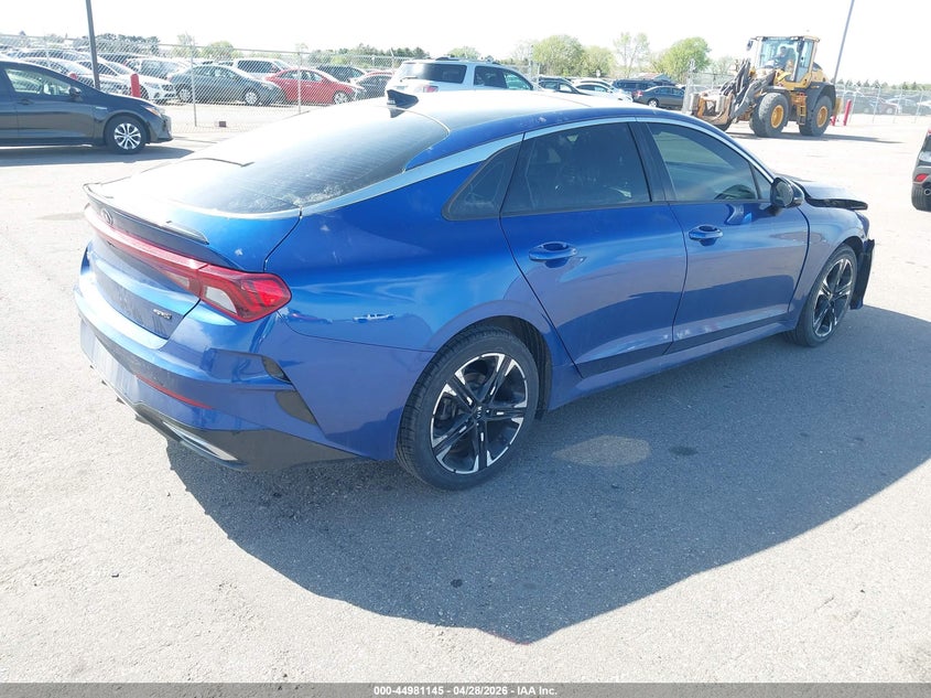 2021 Kia K5 VIN 5XXG64J2XMG059064 IAAI salvage auction — FRONT END, Wait Title, sold $450 on 2026-07-29 (photo 4)