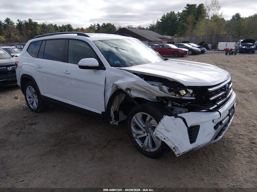 2023 Volkswagen Atlas VIN 1V2HR2CA7PC557181 IAAI salvage auction — RIGHT FRONT, Wait Title, sold $7,050 on 2026-07-18 (photo 1)