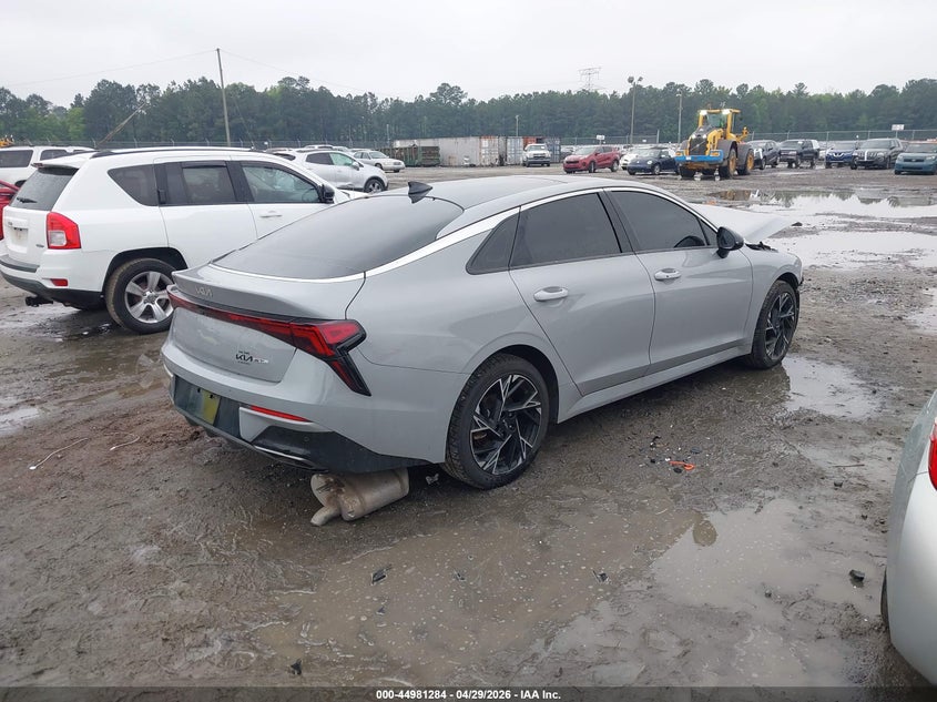 2025 Kia K5 VIN KNAG64J74S5299074 IAAI salvage auction — FRONT END, Salvage (Georgia), sold $4,950 on 2026-07-31 (photo 4)