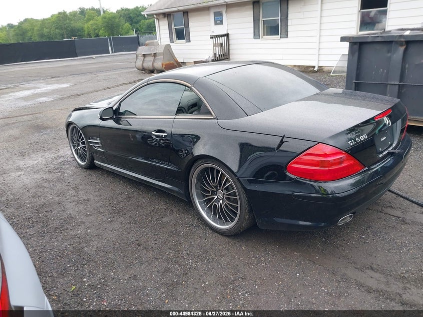 2003 Mercedes-benz Sl-class VIN WDBSK75F33F060962 IAAI salvage auction — FRONT END, Parts Only Bos (Maryland), sold $700 on 2026-07-15 (photo 3)