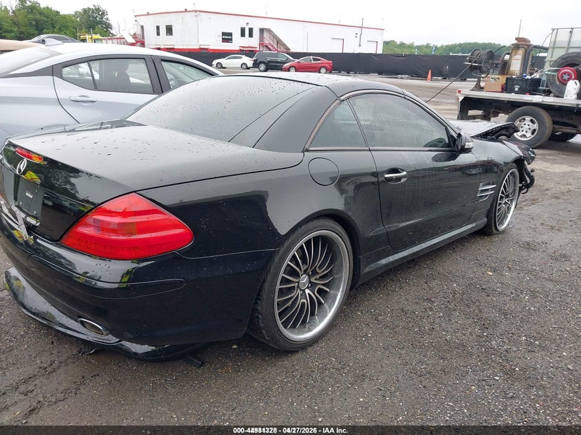 2003 Mercedes-benz Sl-class VIN WDBSK75F33F060962 IAAI salvage auction — FRONT END, Parts Only Bos (Maryland), sold $700 on 2026-07-15 (photo 4)