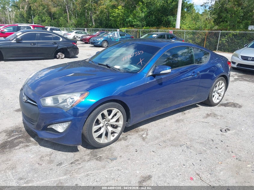 2016 Hyundai Genesis VIN KMHHT6KJ3GU136544 IAAI salvage auction — RIGHT FRONT, Rebuildable (Florida), sold $2,250 on 2026-07-29 (photo 2)