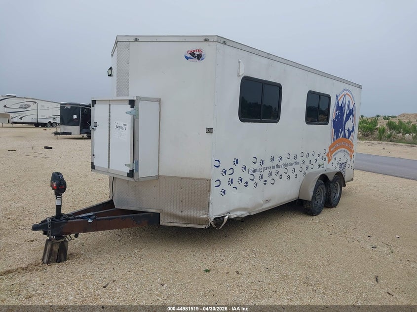 2023 Quality cargo Enclosed cargo VIN 50ZBE1829PP039655 IAAI salvage auction — Unknown, Original (Texas), sold $2,700 on 2026-10-07 (photo 2)