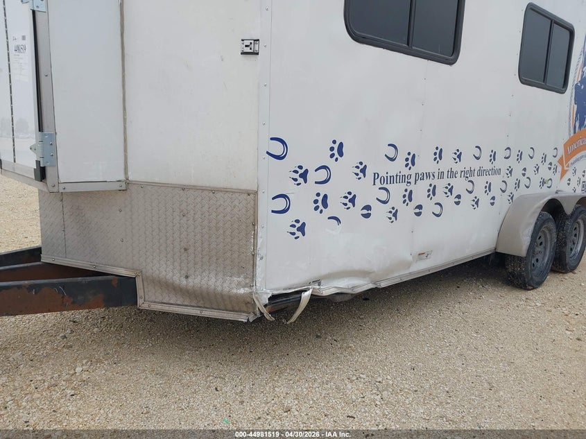 2023 Quality cargo Enclosed cargo VIN 50ZBE1829PP039655 IAAI salvage auction — Unknown, Original (Texas), sold $2,700 on 2026-10-07 (photo 6)