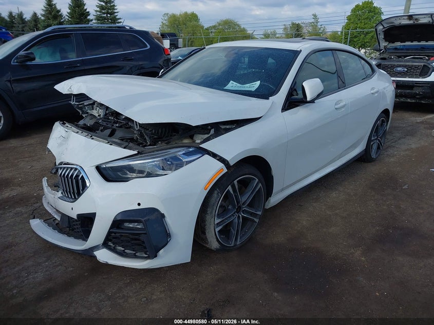 2022 BMW 2er VIN WBA73AK09N7J94340 IAAI salvage auction — RIGHT FRONT, Salvage (Michigan), sold $3,450 on 2026-07-30 (photo 2)