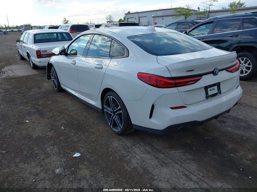 2022 BMW 2er VIN WBA73AK09N7J94340 IAAI salvage auction — RIGHT FRONT, Salvage (Michigan), sold $3,450 on 2026-07-30 (photo 3)