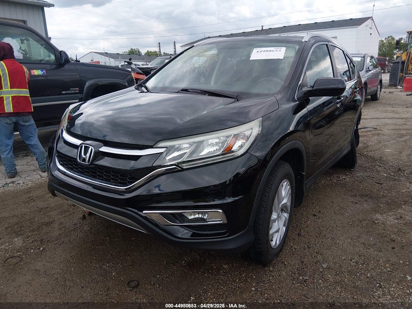 2015 Honda Cr-v VIN 2HKRM4H70FH602140 IAAI salvage auction — LEFT REAR, Clear (Indiana), sold $4,000 on 2026-07-18 (photo 2)