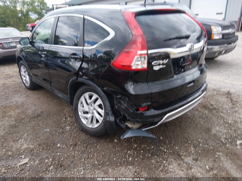 2015 Honda Cr-v VIN 2HKRM4H70FH602140 IAAI salvage auction — LEFT REAR, Clear (Indiana), sold $4,000 on 2026-07-18 (photo 3)