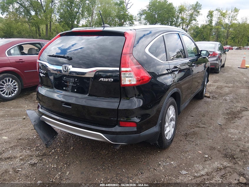 2015 Honda Cr-v VIN 2HKRM4H70FH602140 IAAI salvage auction — LEFT REAR, Clear (Indiana), sold $4,000 on 2026-07-18 (photo 4)