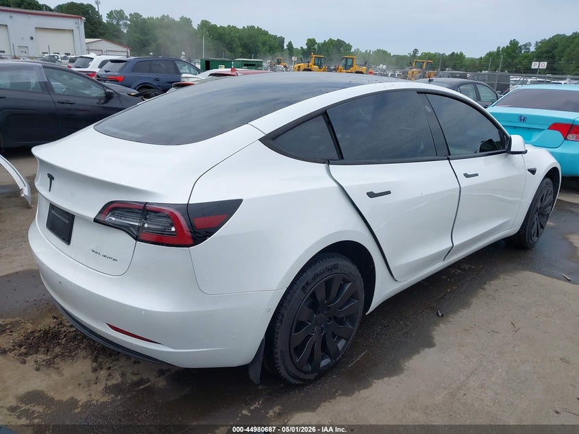 2021 Tesla Model 3 VIN 5YJ3E1EB6MF993011 IAAI salvage auction — MECHANICAL, Wait Title, sold $6,200 on 2026-07-26 (photo 4)