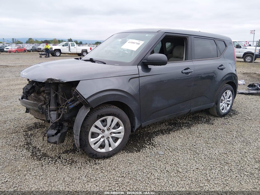 2022 Kia Soul VIN KNDJ23AU5N7827833 IAAI salvage auction — FRONT END, Salvage (Oregon), sold $1,250 on 2026-07-13 (photo 2)