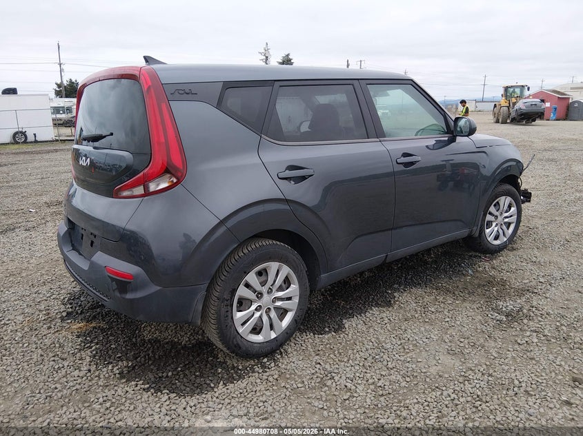 2022 Kia Soul VIN KNDJ23AU5N7827833 IAAI salvage auction — FRONT END, Salvage (Oregon), sold $1,250 on 2026-07-13 (photo 4)